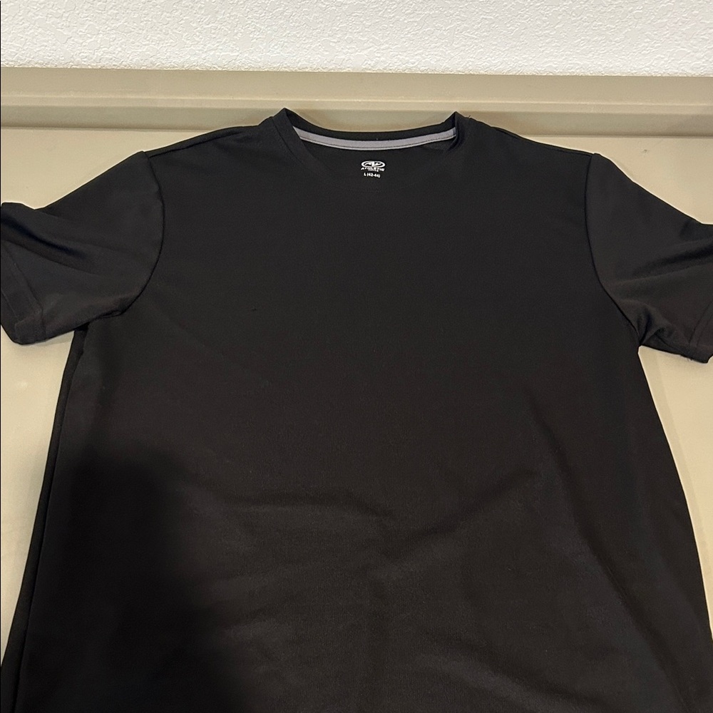 Athletic Works Men's Charcoal Short Sleeve Tee